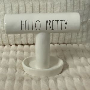 Brand New Rae Dunn “Hello Pretty” Jewelry Holder